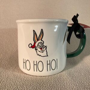 Rae Dunn Mug Looney Tunes Bugs Bunny HO HO HO! Artisan Col. by Magenta 2022